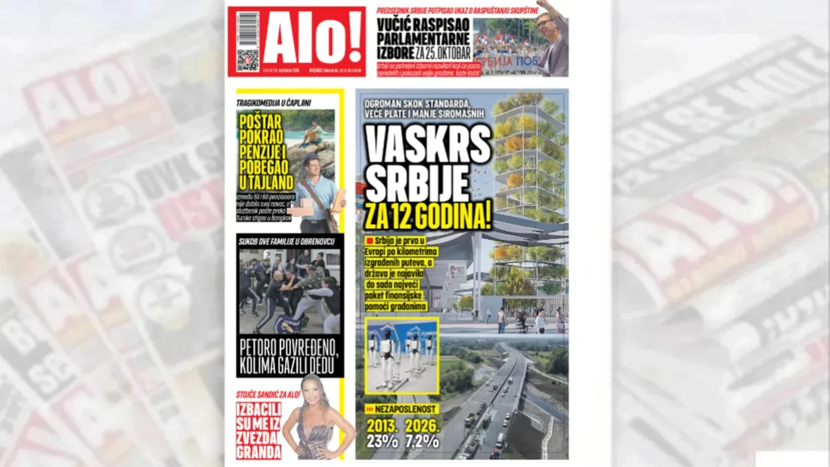 Vaskrs Srbije za 12 godina! Ogroman skok standarda, veće plate i manje siromašnih