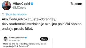 Ovako govori blokaderski advokat: Majke, grobovi, invalidska kolica i rasističke psovke – sve stalo u nekoliko objava